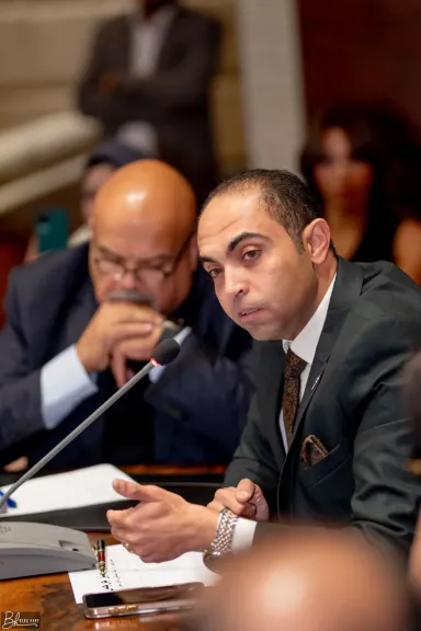 ماير جرجس خبير التنمية العمرانية وأمين مساعد الاتحاد العام للمستثمرين الأفرو آسيوي