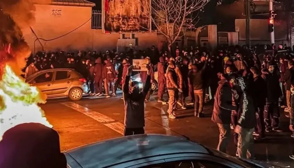  قمع الاحتجاجات في إيران 