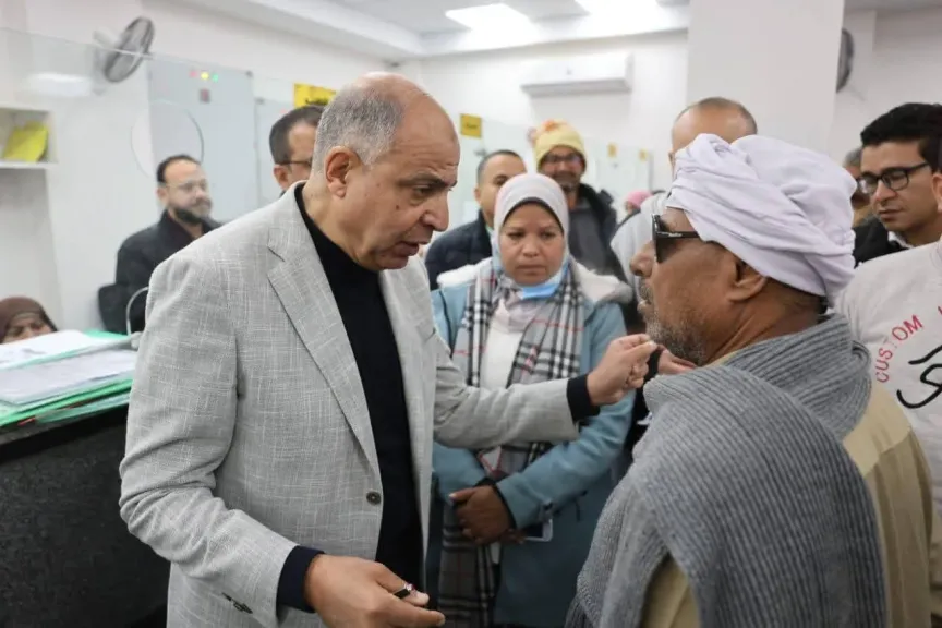 محافظ المنيا يتفقد المركز التكنولوجي 