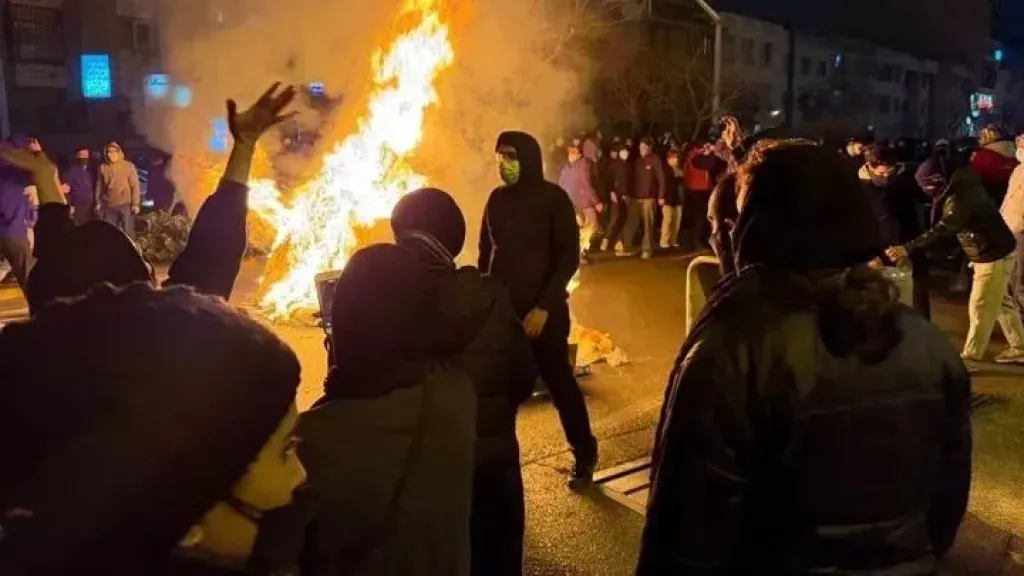 مظاهرات طهران 