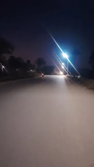 إنارة طريق 
