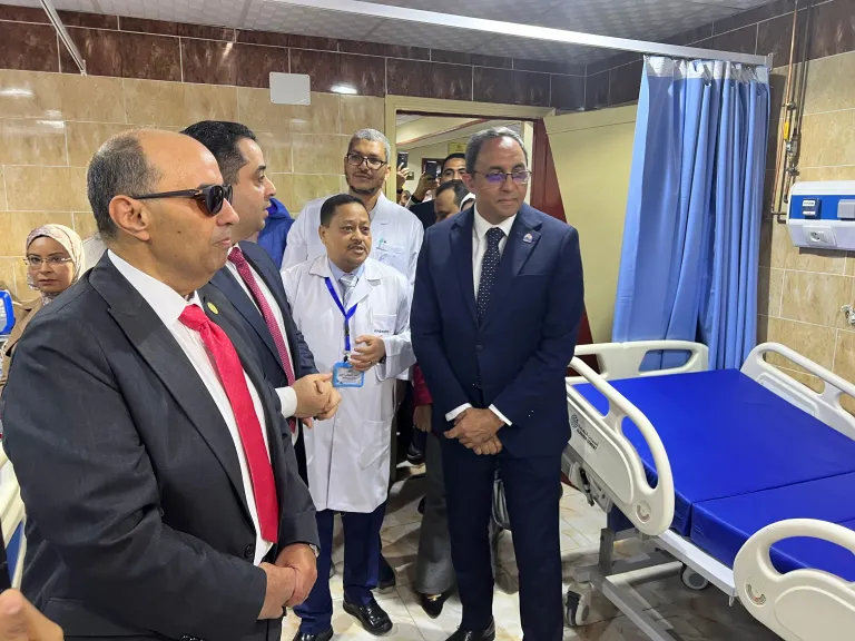 إفتتاح وحدة العناية المركزة بمستشفي قوص المركزي 