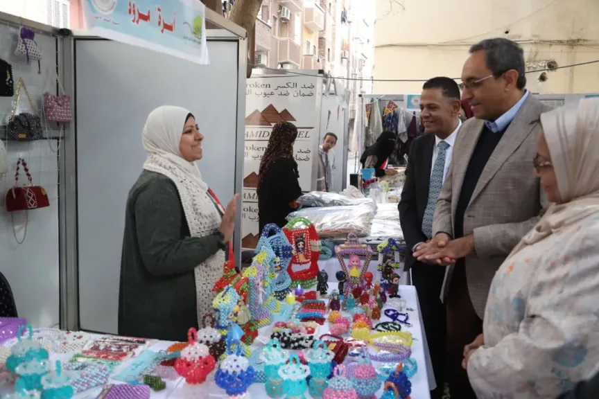 إفتتاح معرض الأسر المنتجة بقنا