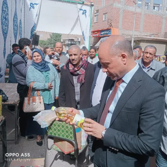 إفتتاح سوق اليوم الواحد بدشنا