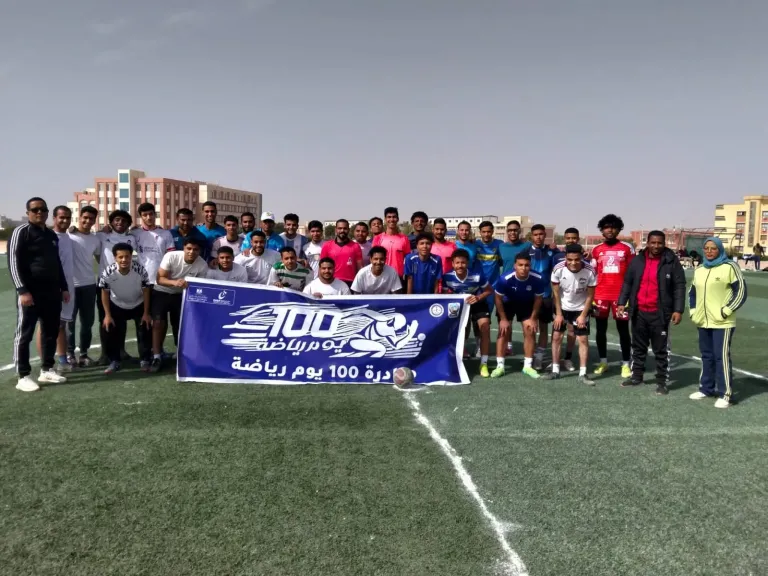 إنطلاق دوري كرة القدم طلاب بجامعة قنا 