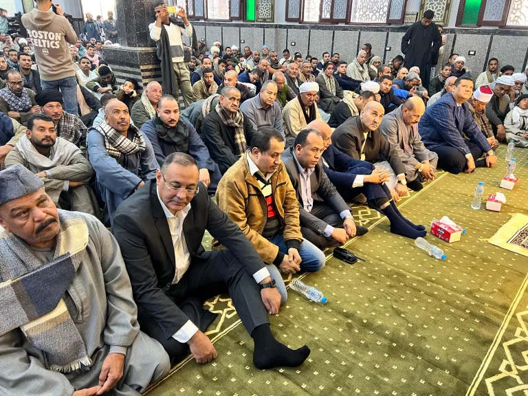إفتتاح مسجدي الرحمن والفتح بأبوتشت ونجع حمادي