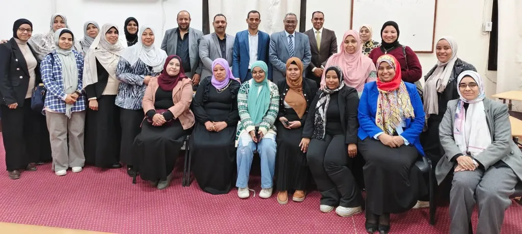ختام برنامج تدريب المدربين (TOT) بجامعة قنا 