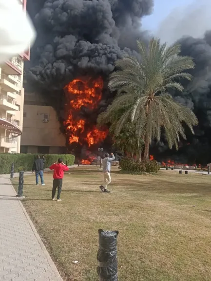 الحريق 