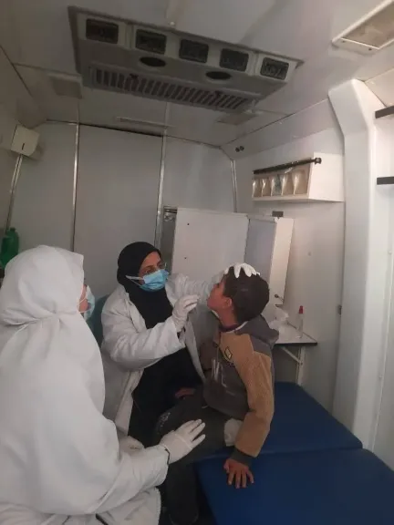 قوافل طبية  مجانية بالمنيا 