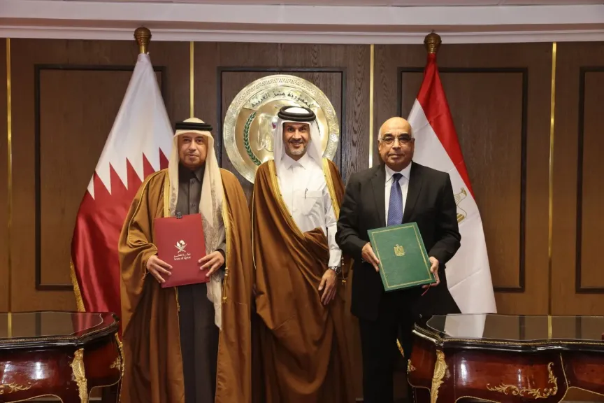 وزير العدل يوقع مع النائب العام القطري اتفاقية المساعدة القضائية المتبادلة في المسائل الجنائية