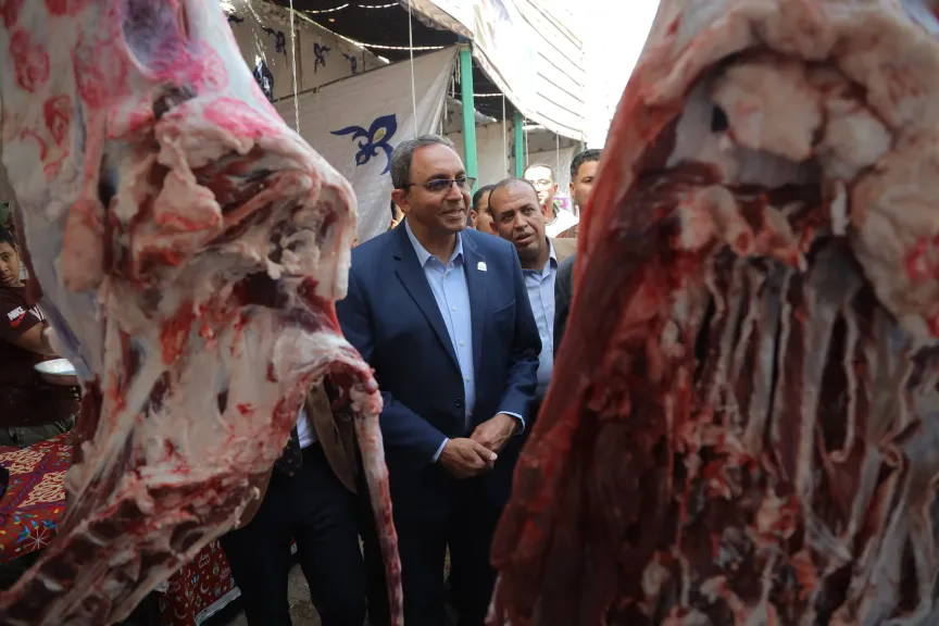 معرض أهلا رمضان بنجع حمادي ومبادرة حماة الوطن 