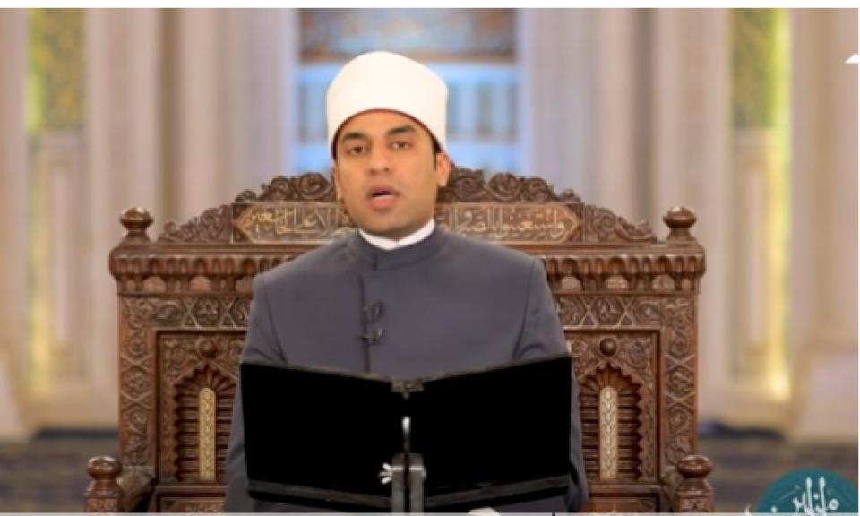 الدكتور أحمد عصام فرحات، إمام وخطيب مسجد السيدة زينب