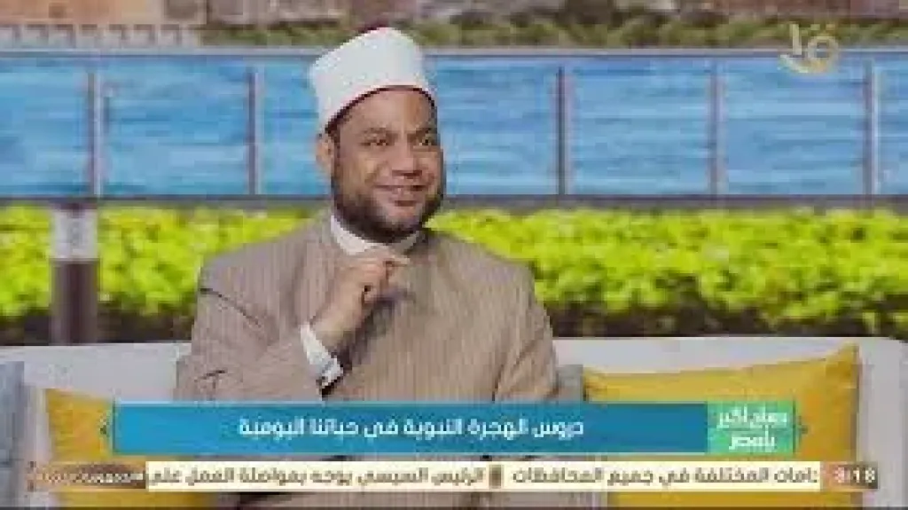 الدكتور مصطفى عبد السلام، إمام جامع عمرو بن العاص