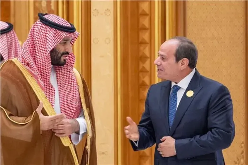 الرئيس السيسي والأمير محمد بن سلمان