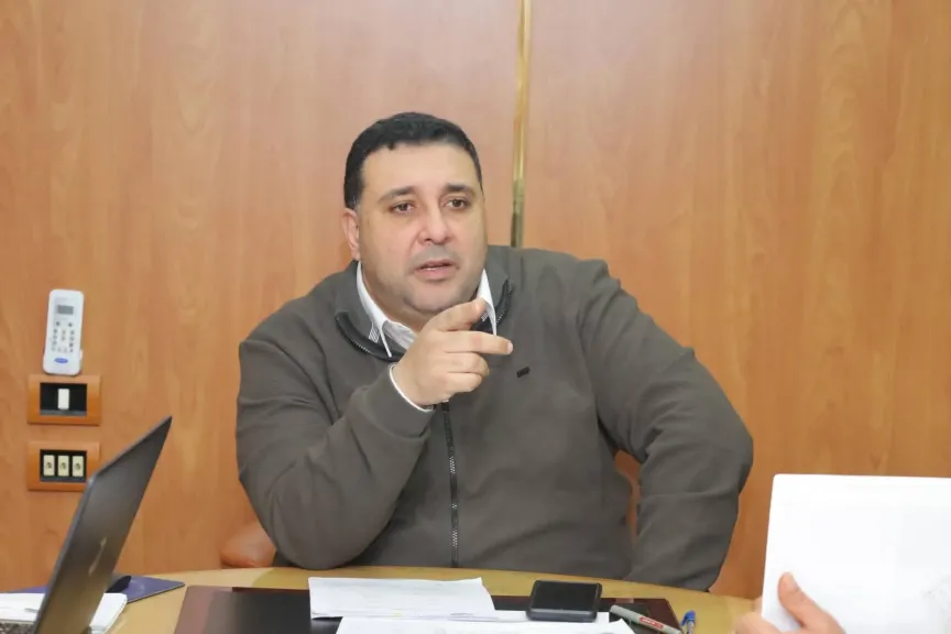 المهندس احمد التراس رئيس مياه البحيرة 