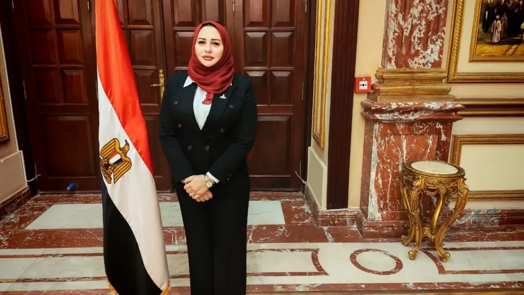 شيرين صبري، عضو مجلس الشيوخ