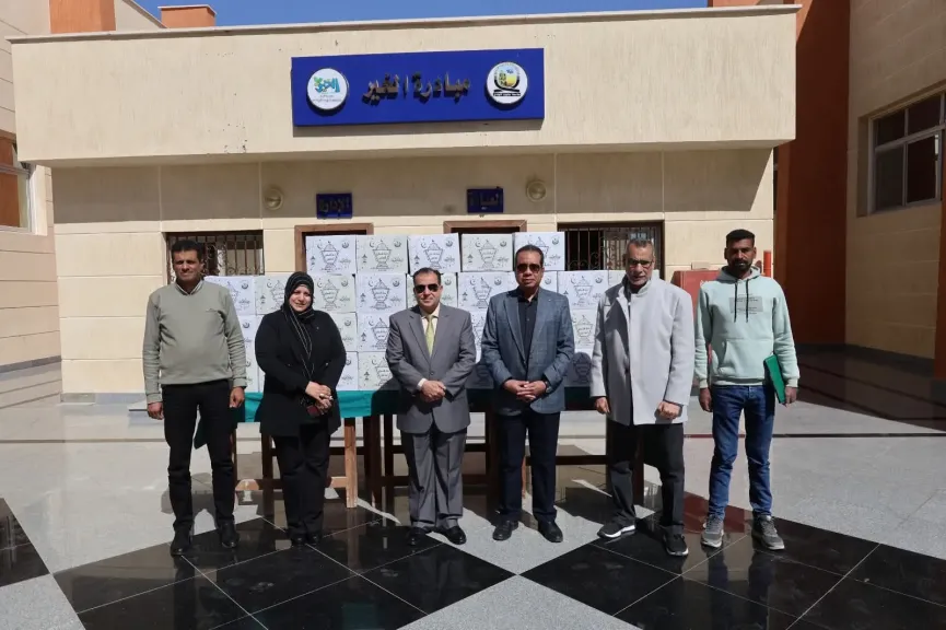 توزيع مساعدات غذائية للأسر الأولى بالرعاية بمناسبة شهر رمضان 