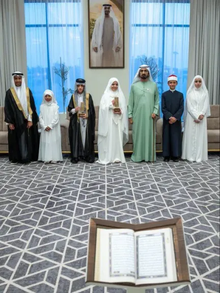 طالبان أزهريان يحصدان الأول (إناث) والثاني (ذكور) عالميا في جائزة دبي الدولية للقرآن الكريم