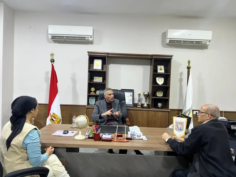 بحث ملف الإشغالات ومشكلات المواطنين بدهب 