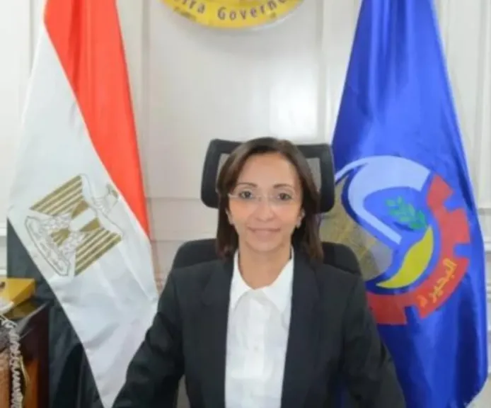 الدكتورة جاكلين عازر محافظ البحيرة 