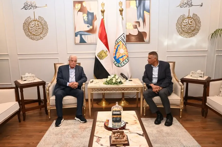 محافظ جنوب سيناء يستقبل مستشار رئيس الجمهورية للتنمية المحلية 
