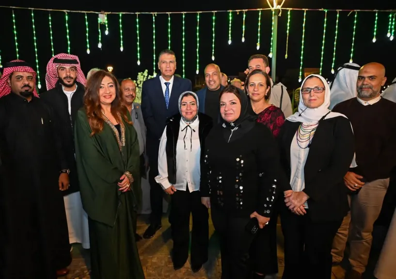 حفل إفطار العائلة السيناوية بالحديقة المركزية بشرم الشيخ