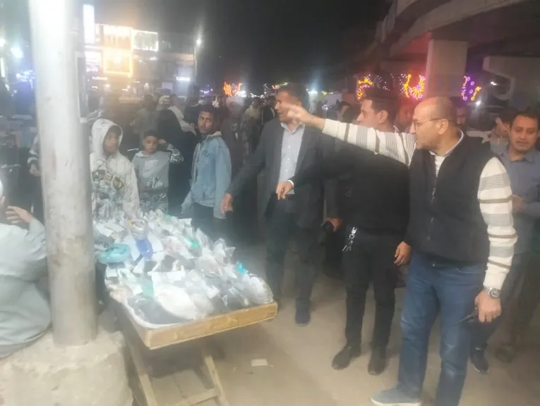 حملة مكبرة لإزالة الإشغالات بمركز قوص