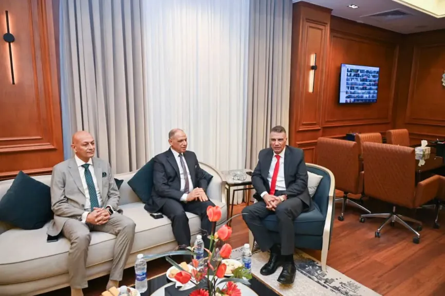 محافظ جنوب سيناء يستقبل مدير الأمن لتهنئته بعيد الفطر المبارك 