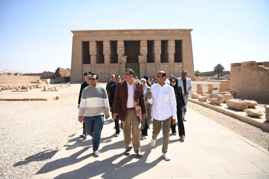 إحياء السياحة الريفية وتنشيط سياحة الآثار بشوارع ومعبد دندرة
