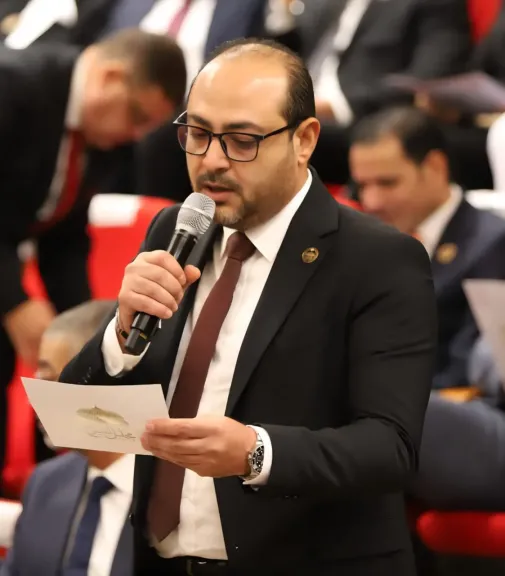 المهندس محمد مصطفى كشر، عضو مجلس الشيوخ