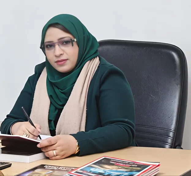 رجاء نجيب، المدير العام وصاحبة الشركة