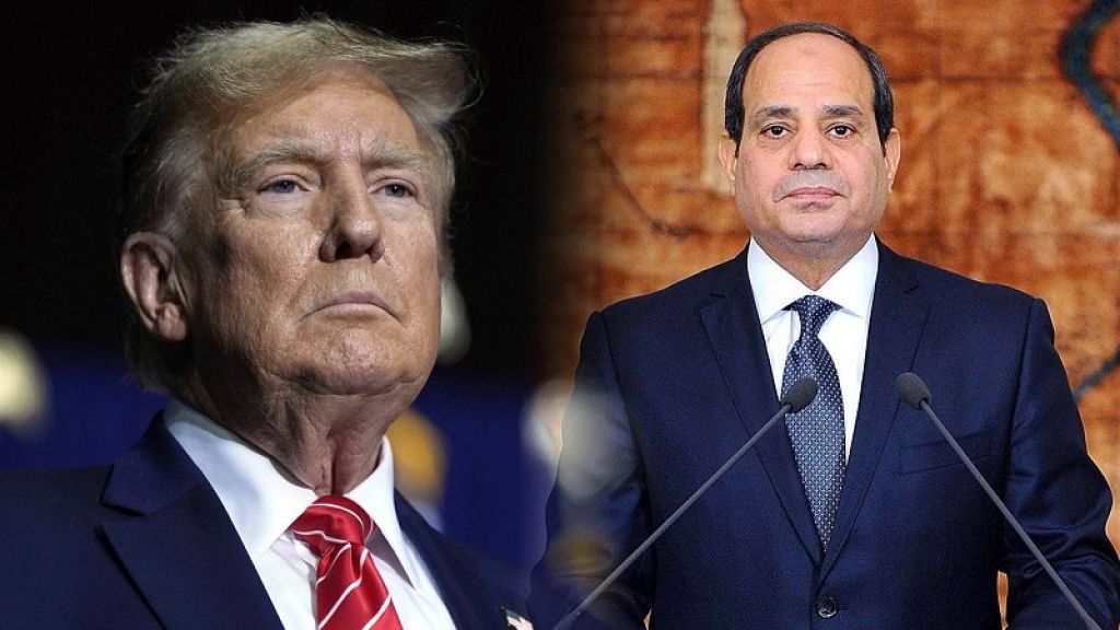 الرئيس السيسي ودونالد ترامب 