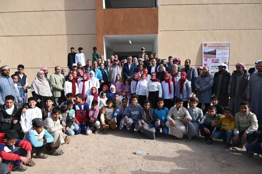 محافظ جنوب سيناء يتابع تطوير مدرسة فيران الثانوية الصناعية