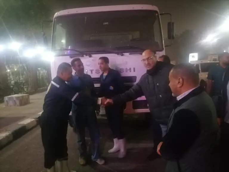 متابعة جاهزية معدات "التدخل السريع" لمواجهة تقلبات الطقس