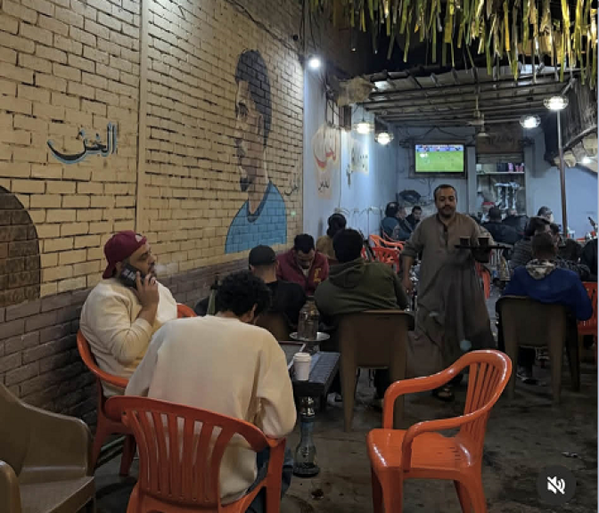 قهوة الخُن تحتفي بالنجم العالمي عمر مرموش.. جرافيتي في قلب وسط البلد يتحول إلى ظاهرة جماهيرية