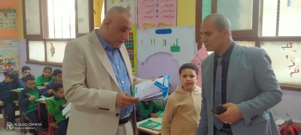 قيادات تعليم الجيزة تتفقد المدارس لتعزيز الأداء وضمان بيئة تعليمية منظمة