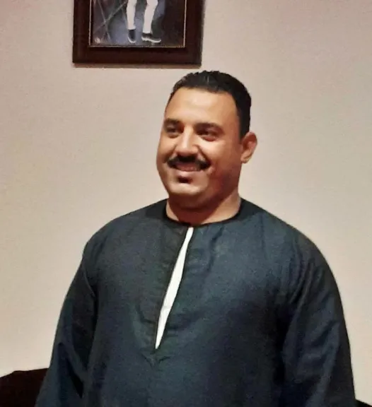 الزوج القتيل علي يد زوجته بسلخانة الفيوم 