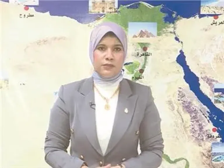 الدكتورة منار غانم، عضو المركز الإعلامي بهيئة الأرصاد الجوية