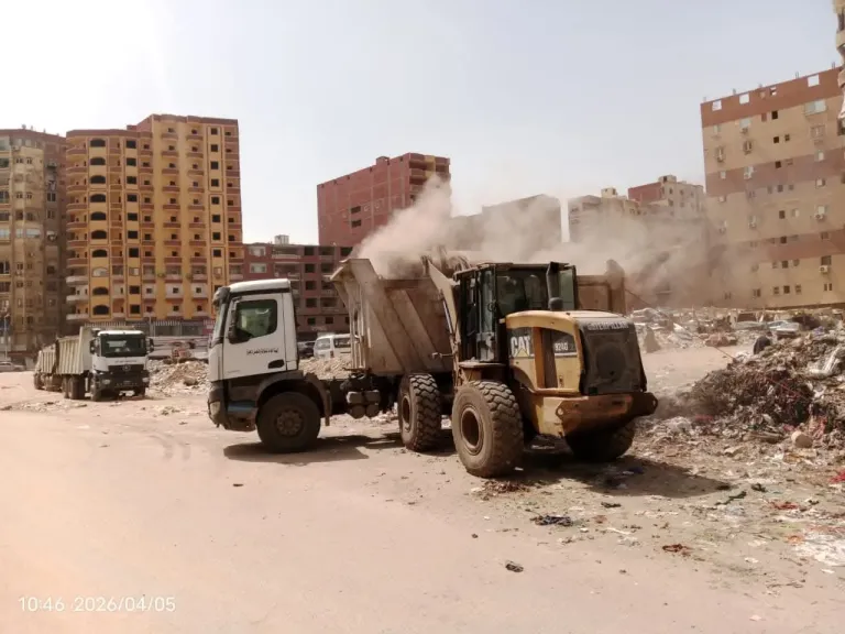 الأنصاري يوجه بتكثيف حملات النظافة بالأنفاق ورفع 600 طن مخلفات بالطالبية