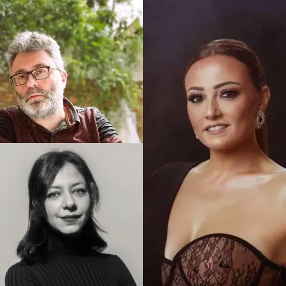 بشرى وإدواردو جيوت وسوالاي غربية في تحكيم الفيلم القصير بمهرجان أسوان لأفلام المرأة