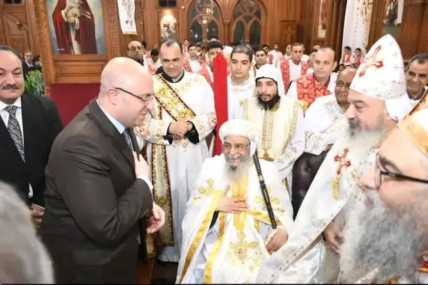 غنيم يهنئ أقباط الفيوم 