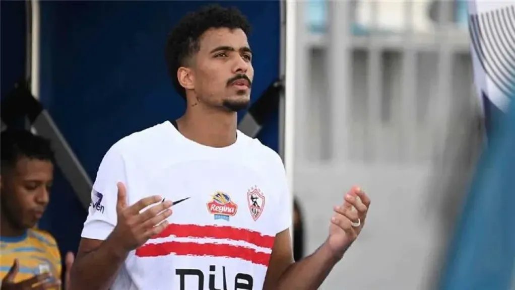 مدافع الزمالك حسام عبد المجيد