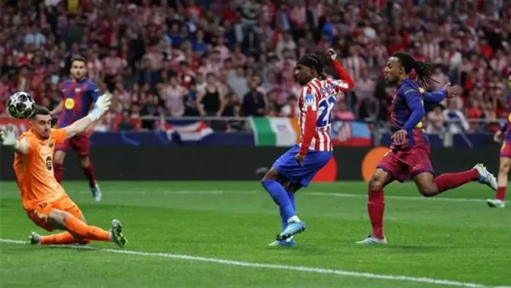 برشلونة واتلتيكو مدريد