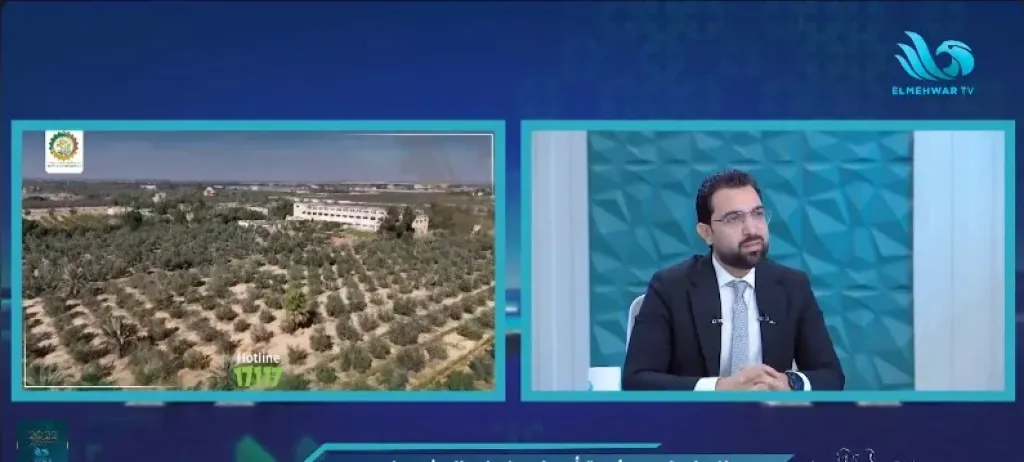 محمد حسين، مدير مشاريع الحزام الأخضر لمدينة سفنكس الجديدة بمؤسسة «أفرولاند»