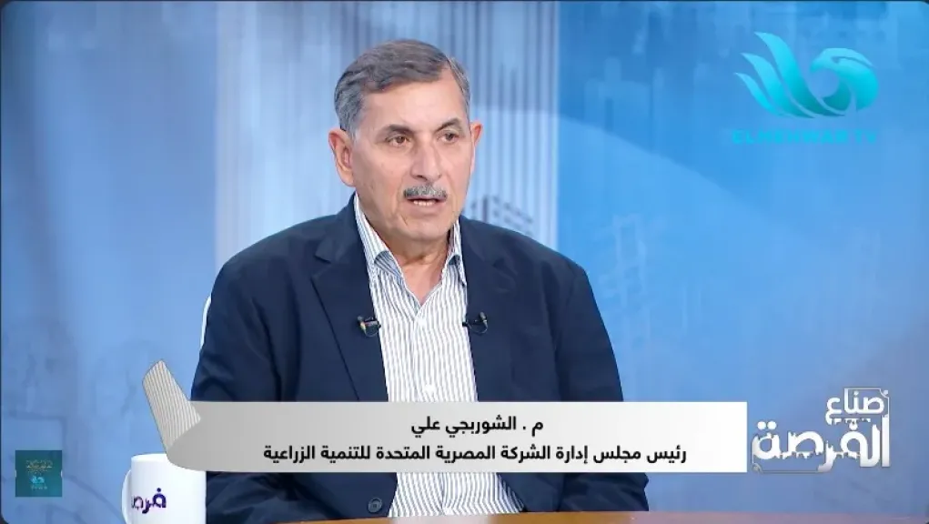 المهندس الشوربجي علي غريب، رئيس مجلس إدارة الشركة المصرية المتحدة للتنمية الزراعية