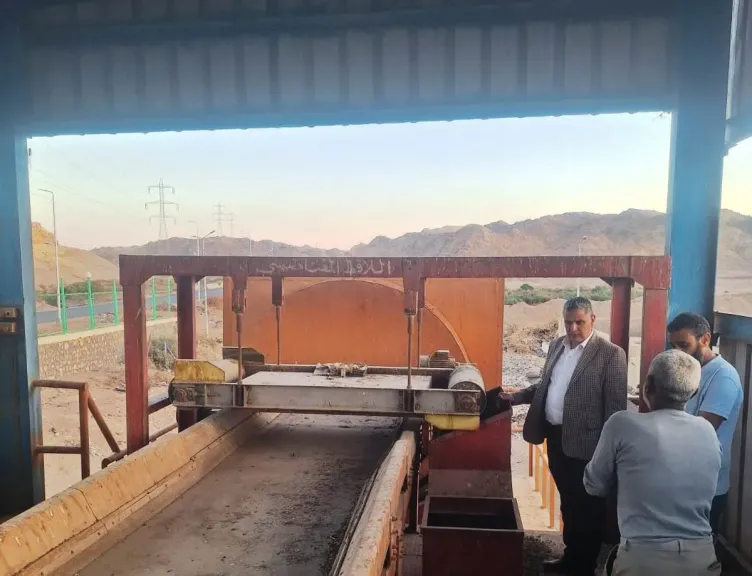 اعادة تشغيل مصنع المخلفات