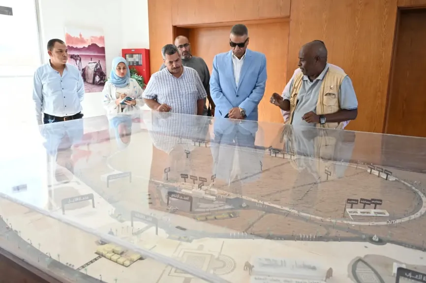  الإستعدادات الاخيرة للبطولة التنشيطية لسباق الهجن الدولي