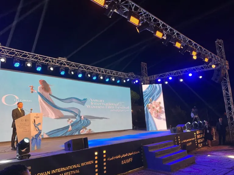 افتتاح مهرجان أسوان الدولى