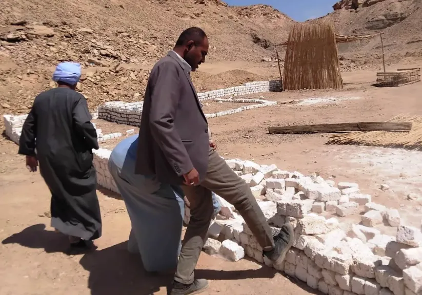 جانب من الإزالة
