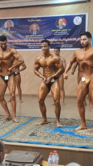 جامعة الزقازيق تحصد 3 ميداليات ببطولة الشهيد الرفاعي لكمال الأجسام